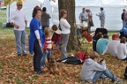 Parents watching the scene